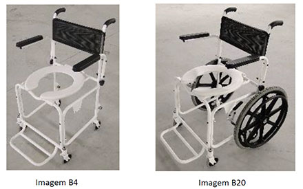 CADEIRA DE RODAS MODELO B4 e B20